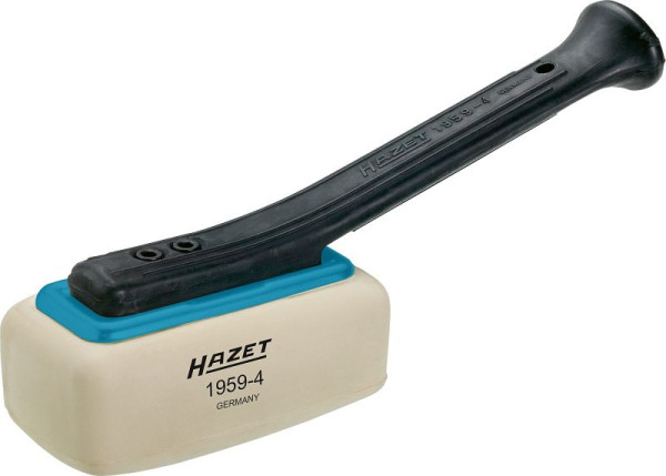 Hazet Tack Hammer, White Rubber Body 70 x 140mm Montagegereedschap voor krasgevoelige onderdelen, 1959-4
