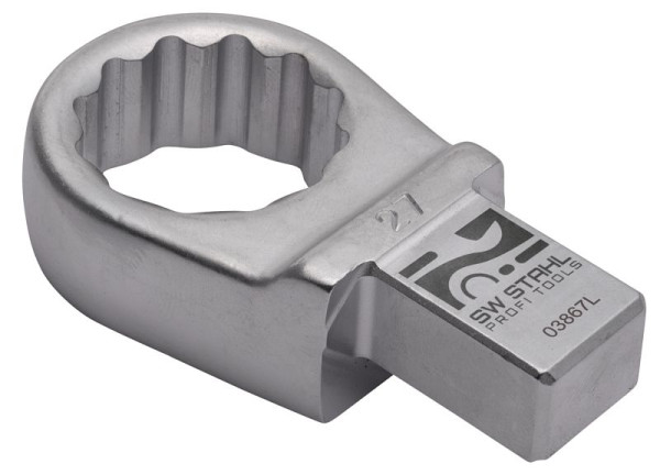 SW-Stahl steeksleutel, 27 mm, SW 27 vierkante dopsleutel 14 x 18 mm, 03867L