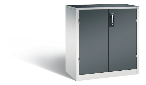 C+P gereedschapskast Acurado, H1000xW930xD500mm, kleur: lichtgrijs / antracietgrijs, verzonken handgreep, 8821-5035 S10084