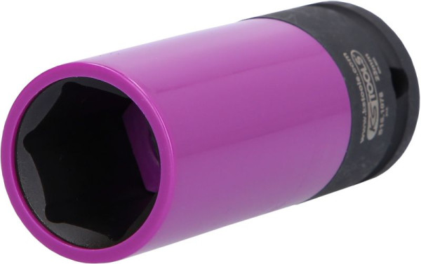 KS Tools 1/2" aluminium slagdop voor velgen robuust, lang, 23 mm, 515.1078