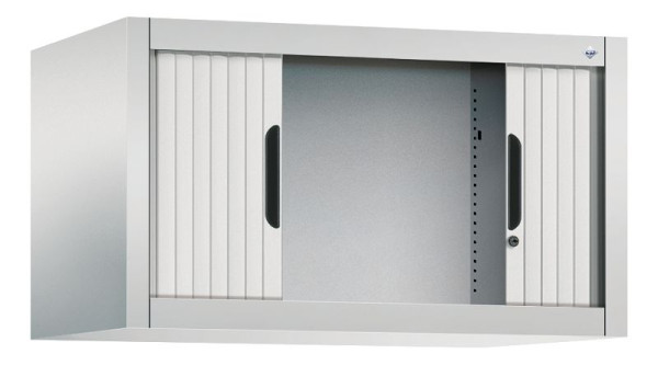C+P rolluikkast Omnispace, H450xB800xD420mm, kleur: lichtgrijs, inbouwgreep, 3261-00 S10020