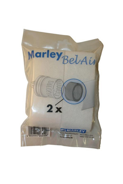 Marley luchttoevoerkanaal met pollenbescherming vervangingsfilter, VE: 2 stuks, 064406