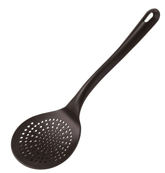 APS gleuflepel, Ø 11,5 cm, handvat: 23 cm, polyamide, zwart, 00602