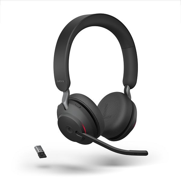 Jabra Evolve2 65 Microsoft Softphone Stereo Zwart, USB-A, 26599-999-999