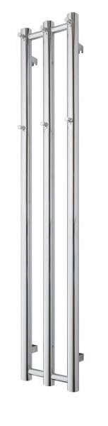 TVS badkamerradiator KIRO 3, chroom, 1400 x 265 mm, KIRO3CR