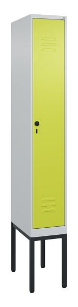 C+P Umkleidespind Classic PLUS, Gestell, 2120x300x500mm, 7035/0024, Drehriegel, 0800307-10 S10010