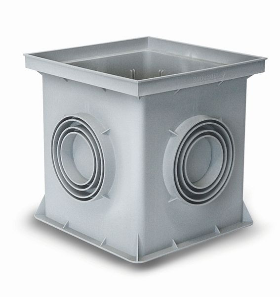 Marley mangat met vloer 300 x 300 mm, 532585