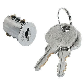 HKW cilinderkern incl. 2 sleutels voor EXCELLENT & KIPPMULDE deuren, 402910