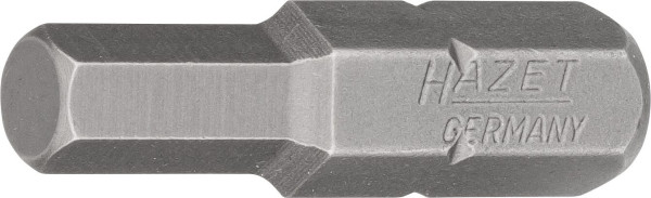 Hazet bit, massieve zeskant 8 (5/16 inch), inwendig zeskantprofiel, 6 mm, 2206-6