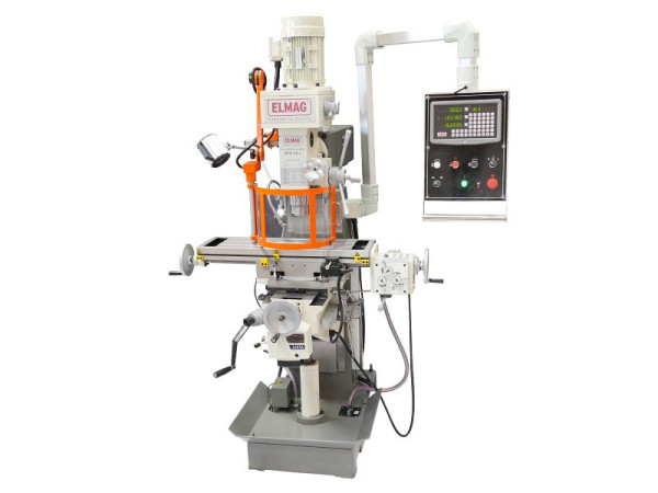 ELMAG tandwielfrees- en boormachine, model MFB 50 L, inclusief 3-assige positieweergave 'SINO', 82151