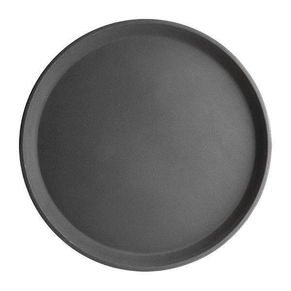Olympia Kristallon glasvezel antislip rond dienblad 35,6cm, J846