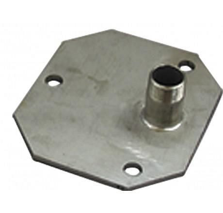Cemo flensplaat met nippel R1 1/2", 1542