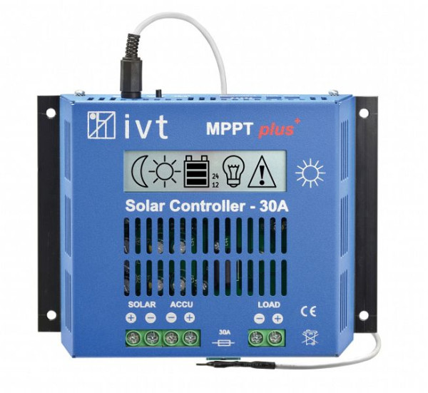 IVT MPPTplus⁺ Solar-Controller 12 V/24 V, 30 A, 200037