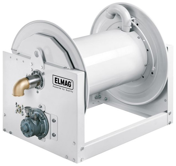 ELMAG industriële slanghaspel serie 700/L 270, pneumatische aandrijving voor olie en soortgelijke producten, 70 bar, 43636