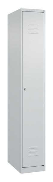 C+P Umkleidespind Classic PLUS, 1850x300x500mm, 7035/7035, Zylinderschloss, 080000-10 S10015