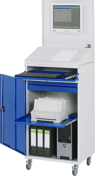 RAU computerkast - model 61, B650 x D520 x H1895 mm, 07-650-M61F.11