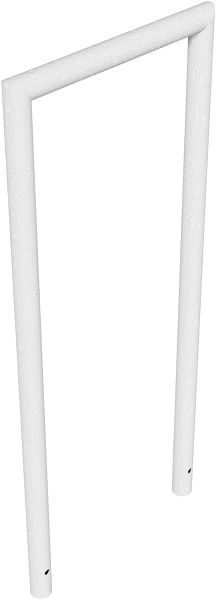 Schake buisbeugel van stalen buis Ø 48 x 2,5 mm, totale breedte 500 mm, thermisch verzinkt, 447_09