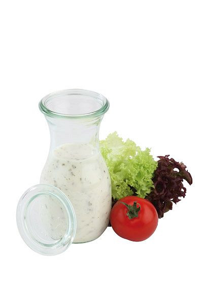 APS Weck-sapflessen met deksel, 12-delige set, 0,25 liter, hoogte: 14,5 cm, 82307