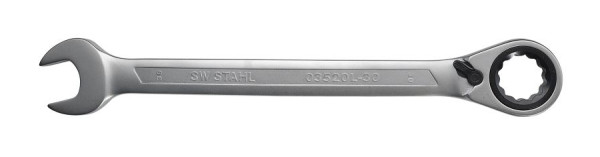SW-Stahl ratelsleutel, 30 mm, omschakelbaar, 03520L-30