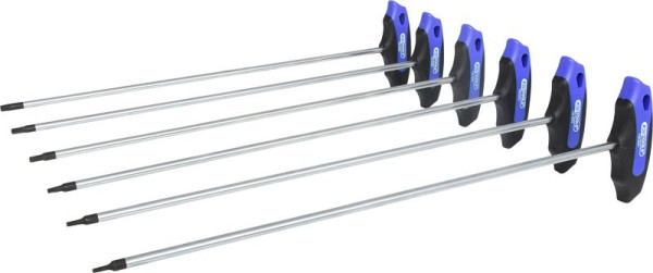 KS Tools T-greep Torx Stiftsleutelset, 6-delig, 158.8050