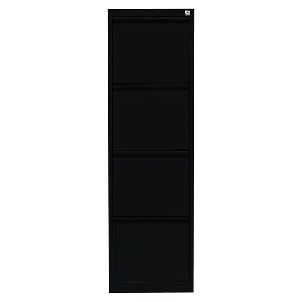 Lüllmann hangmapkast, 1320 x 400 x 620 mm, gitzwart/gitzwart, 560419