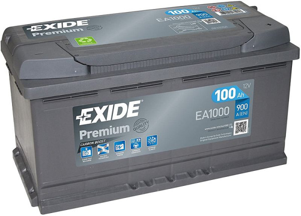 EXIDE Premium EA 1000 Pb startaccu, 101 009700 20