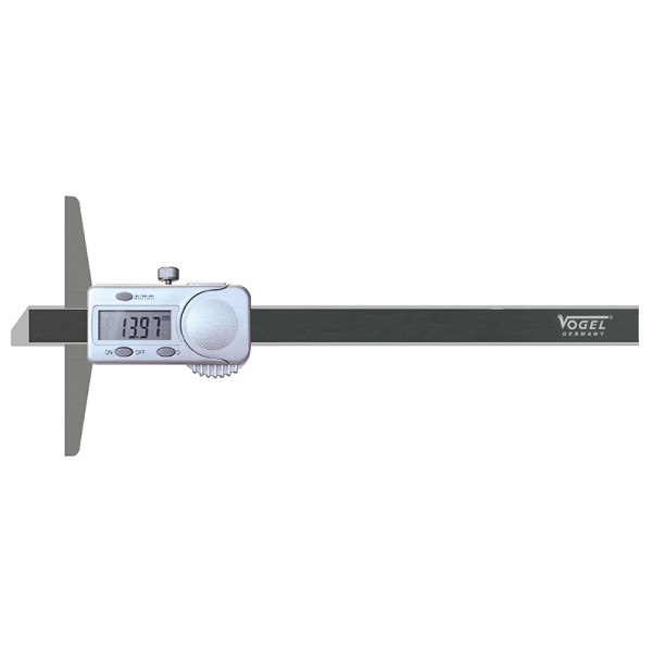 Vogel Germany digitale diepteschuifmaat DIN 862, IP54, 300 mm / 12 inch, type C, 220153