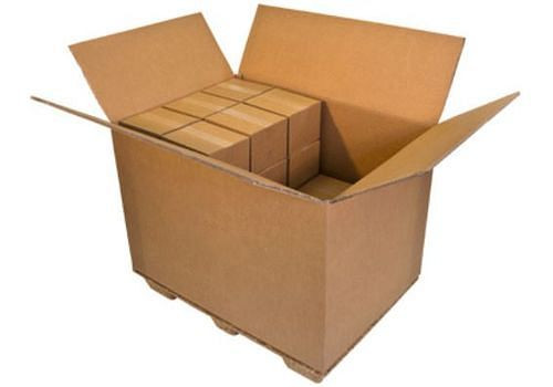 TransPak golfkartonnen vouwdoos 3-wandig, binnenmaat 1170 x 780 x 780 mm, kwaliteit 2.90CAA, verpakking: 10 stuks, 299354