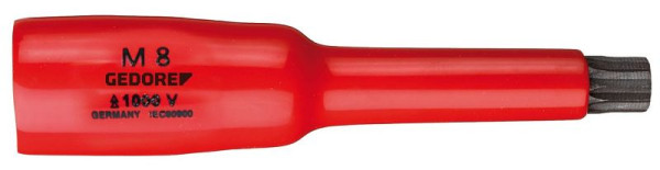 GEDORE VDE-schroevendraaierbit 3/8" XZN M8, 2946564