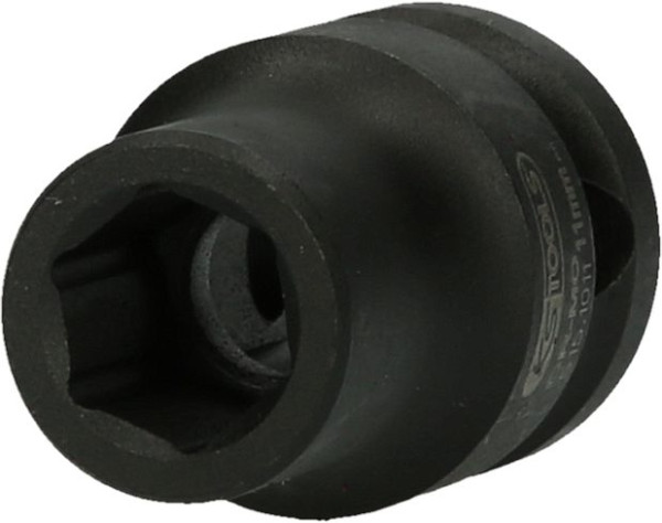 KS Tools 1/2" slagdop, zeskant, kort, 11 mm, 515.1011