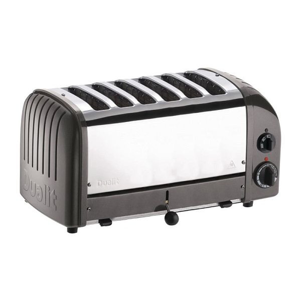 Dualit broodrooster 60156 grijs 6 sleuven, E269