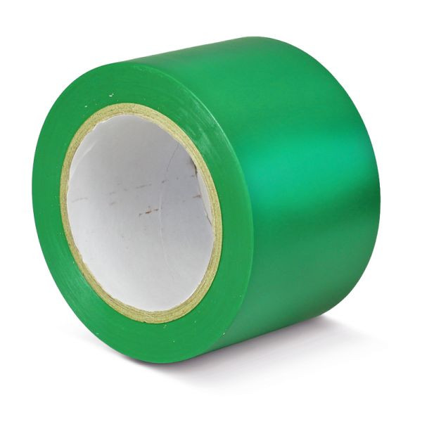 Mehlhose vloermarkeringstape beschermend gelamineerd groen 75mmx33m, KMLU07533