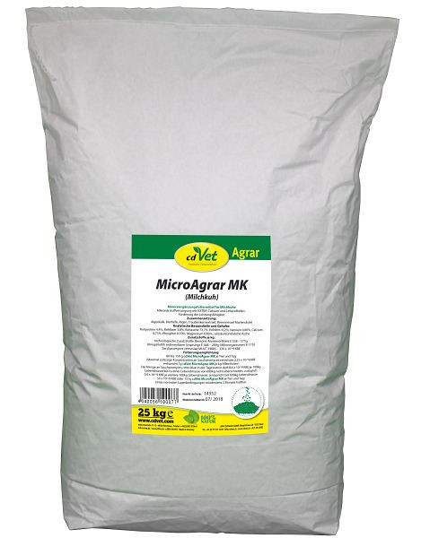 cdVet MicroAgrar MK (melkkoe) 25 kg, 10007