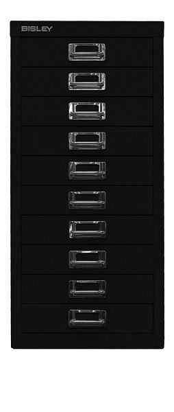 Bisley MultiDrawer ™, 29-serie, A4, 10 laden, zwart, L2910633