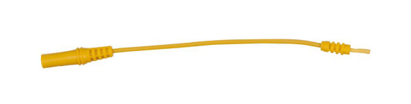 KS Tools 4,0 mm ingangsbus naar 0,8 mm testadapterbus vlak (geel), 150.0958