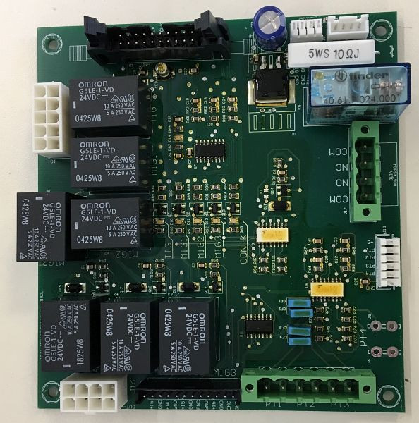ELMAG printplaat 5 branderinterface voor ETP 222 SynPuls (nr. 28), ETP 230 SynPuls (nr. 36), 9505722