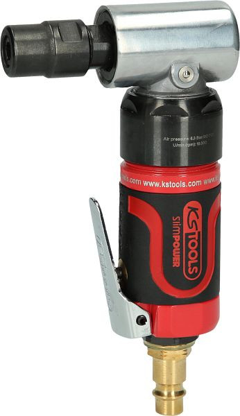 KS Tools SlimPOWER mini perslucht haakse slijpmachine, 19.000 tpm, 515.5535
