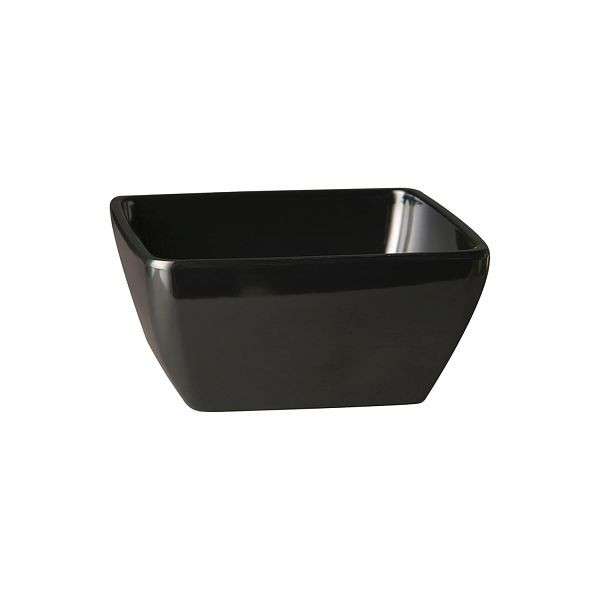 APS kom -FRIENDLY BOWL-, 9 x 9 x 4 cm, PET, zwart, 0,14 liter, 79001
