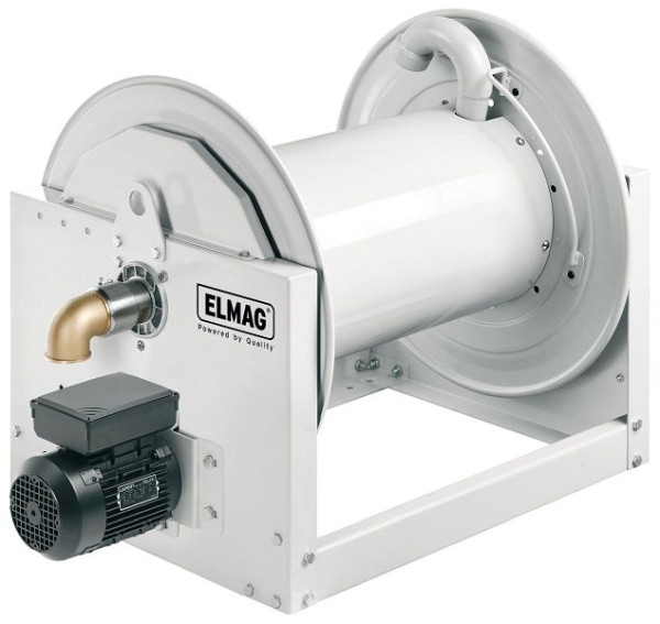 ELMAG industriële slanghaspel serie 700/L 270, elektrische aandrijving 230V voor lucht, water, diesel, 20 bar, 43616