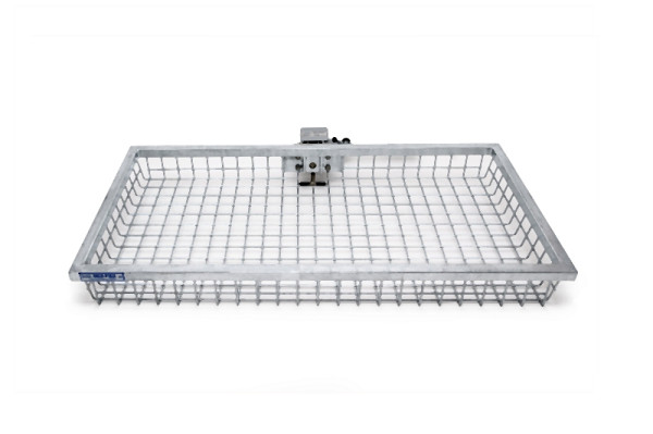 Achterdrager Optimaal, opvouwbaar met snelsluiting in maat 1200 x 600 x 125 mm, 900300