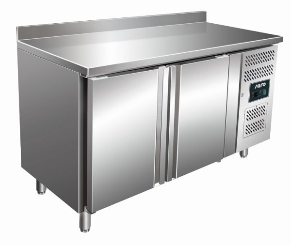 Saro koeltafel met 2 deuren en opstand model SNACK 2200 TN, 323-1820