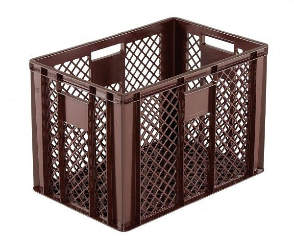 ALPHA Bäckerkiste 600x400x410 mm braun, 22-BR