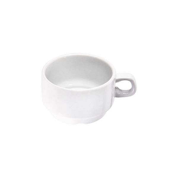 Stalgast serie Isabell melkkoffiekop, stapelbaar 0,3 liter, VE: 12 stuks, PZ2319030
