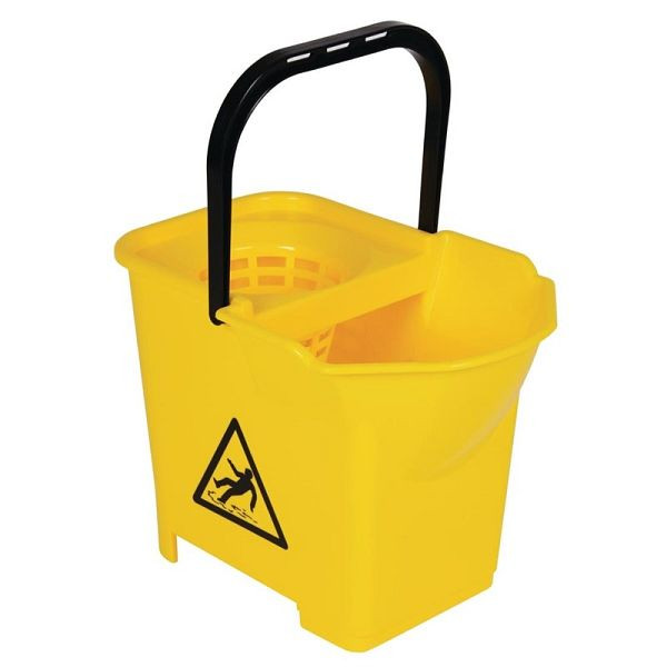 Jantex mopemmer geel 14L, S223