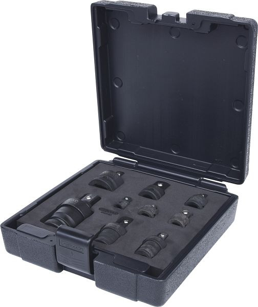 KS Tools krachtvergroter- en reduceeradapterset, 9-delig, 515.0100