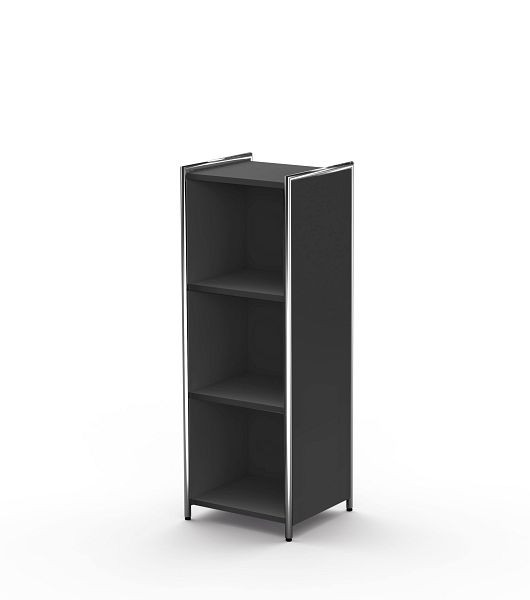 Kerkmann dressoir/roomdivider voor 3 OH, Artline, B 410 x D 380 x H 1150 mm, antraciet, 13740113