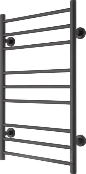 TVS elektrische handdoekradiator ELDO 9 L, zwart, met timer, 860 x 530 mm, ELDO9L-SO