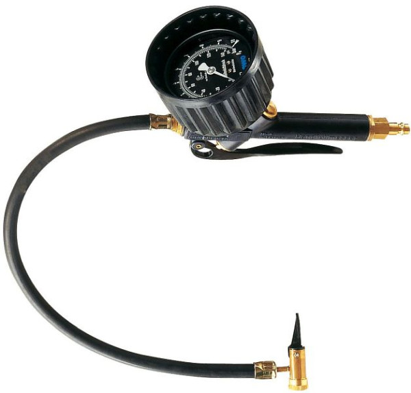 ELMAG PROFI bandenpomp met hendelplug, model 80-EWO 'gekalibreerd', 0-12 bar, 42071