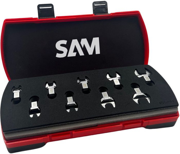 SAM gereedschapskist met 9 inch bek-inzetstukken 9 x 12 mm, DFC0-J9P