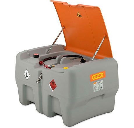 Cemo dieseltank verrijdbaar Easy 440 L, zonder pomp, snelkoppeling en scharnierend deksel, 11110